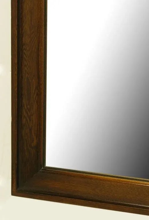 Red Lion Table Modern Mahogany Framed Mirror - 3