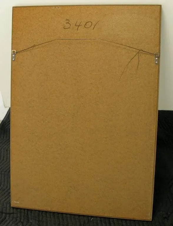 Parcel Gilt & Beaded Bleached Walnut Mirror - 7