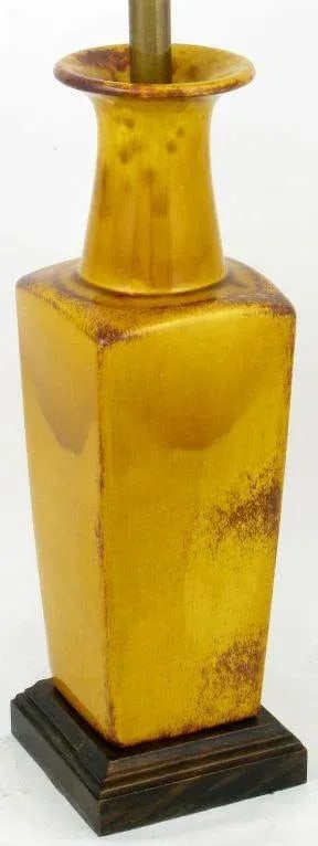 Saffron Glazed Vase Form Table Lamp by Frederick Cooper - 5