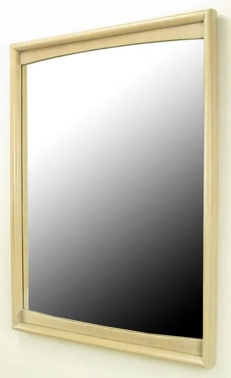 Bleached & Glazed Walnut Framed Tall Mirror - 3