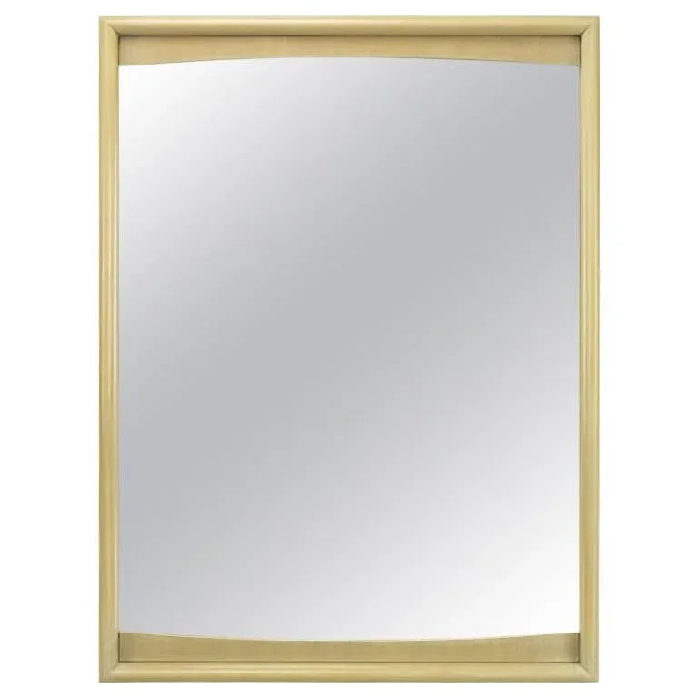 Bleached & Glazed Walnut Framed Tall Mirror - 6