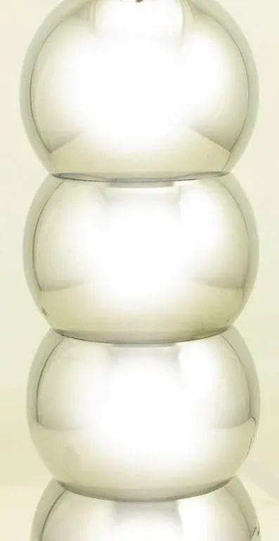 George Kovacs Attr. Stacked Chrome Ball Table Lamp - 4