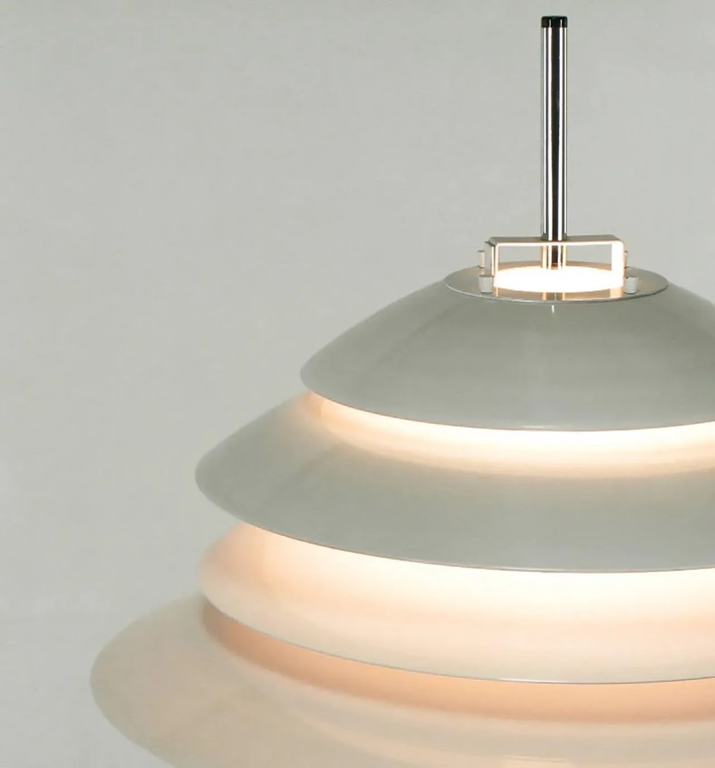 Sonneman Chrome and White Enamel Floor Lamp - 6