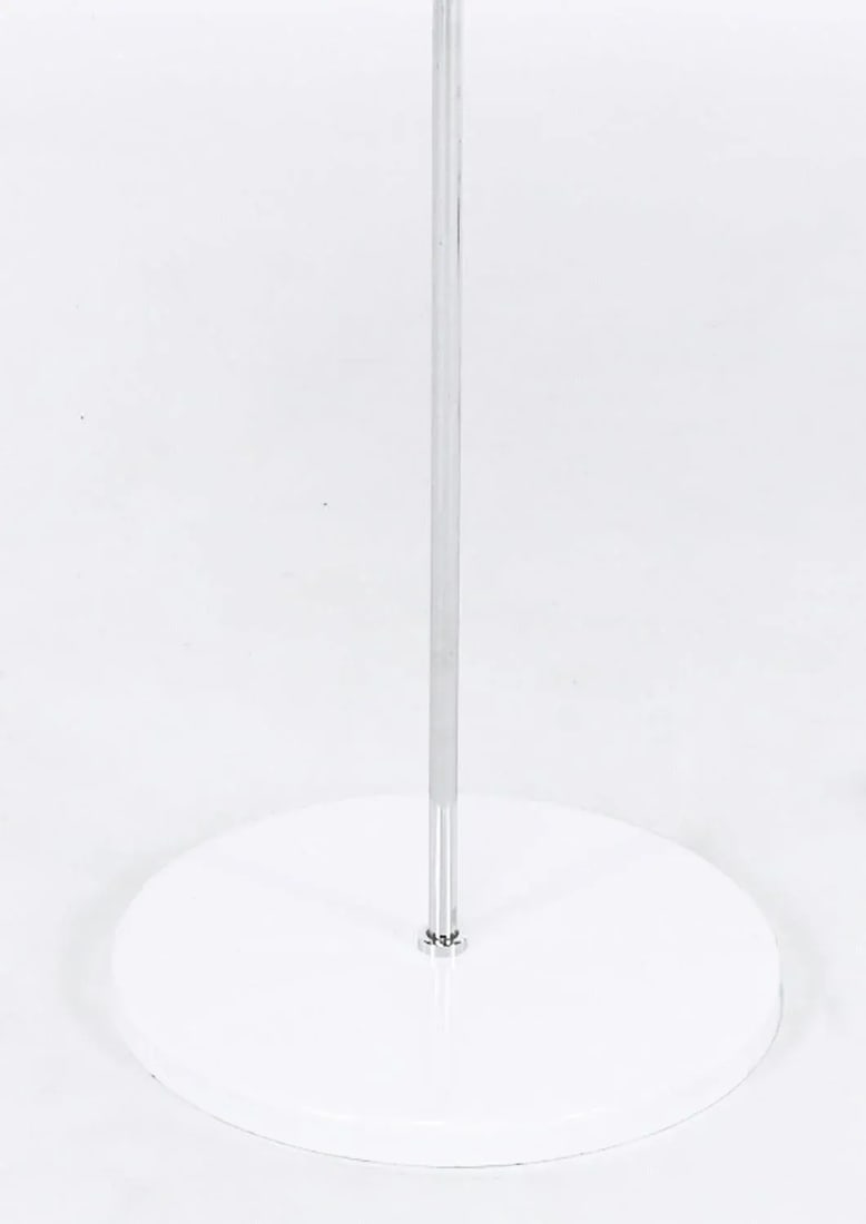 Sonneman Chrome and White Enamel Floor Lamp - 7