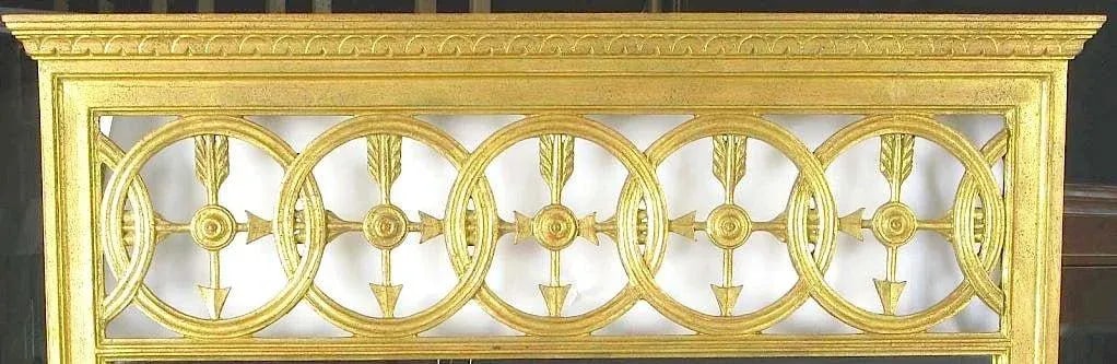 Large Italian Empire Gilt Mirror - 2