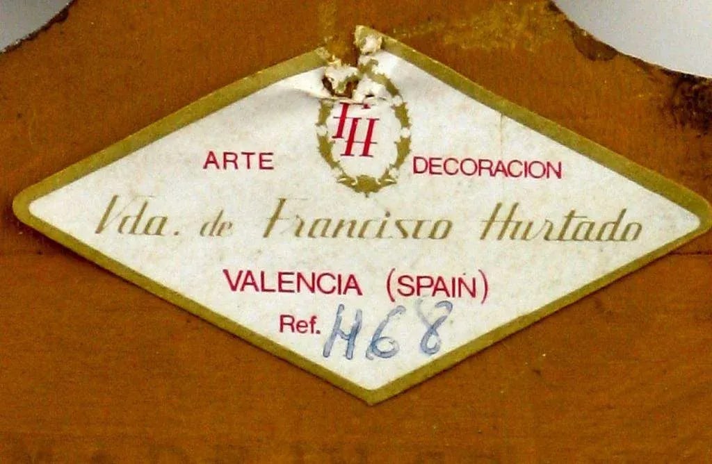Francisco Hurtado Spanish Gold & Silver Gilt Wall Mirror - 7