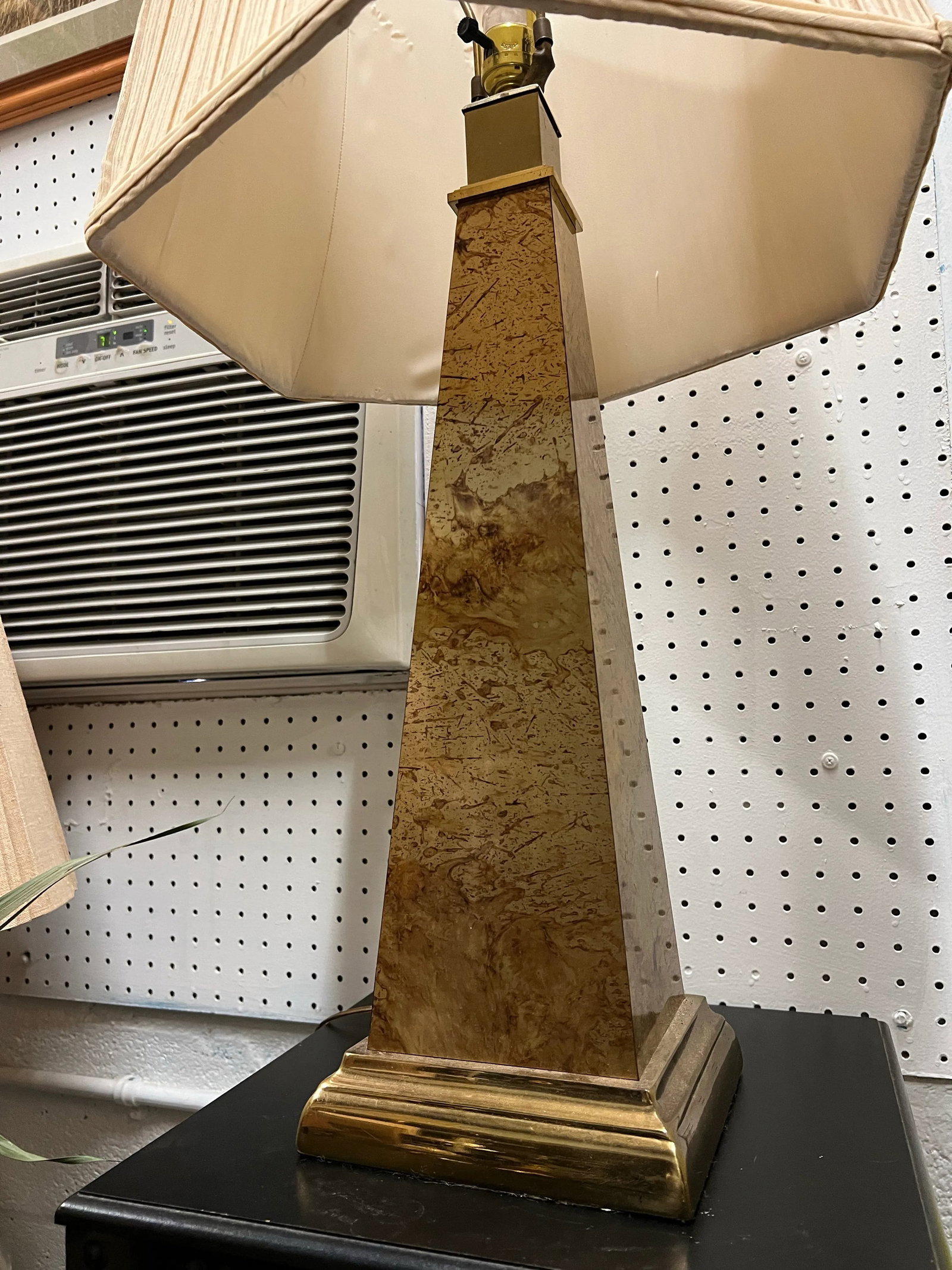 Mid Century Smokey Mirrored Table Lamp - 10