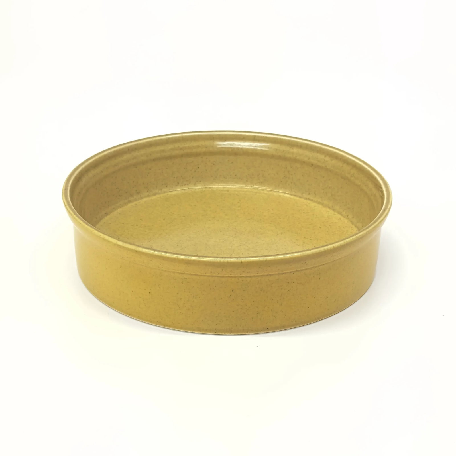 Vintage Mustard-Colored Baking Dish Curation - Group of 3 - 4