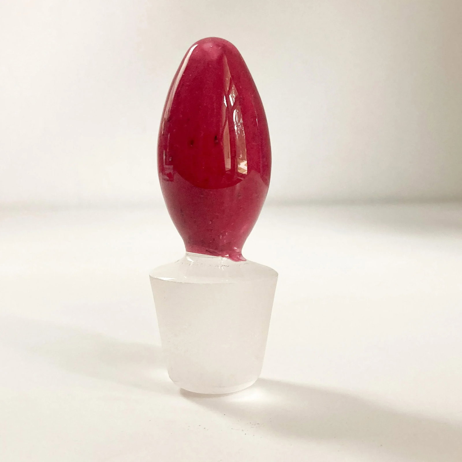 Postmodern Style Fineline Studios by Kerry Feldman Handblown Glass Decanter 1993 - 7