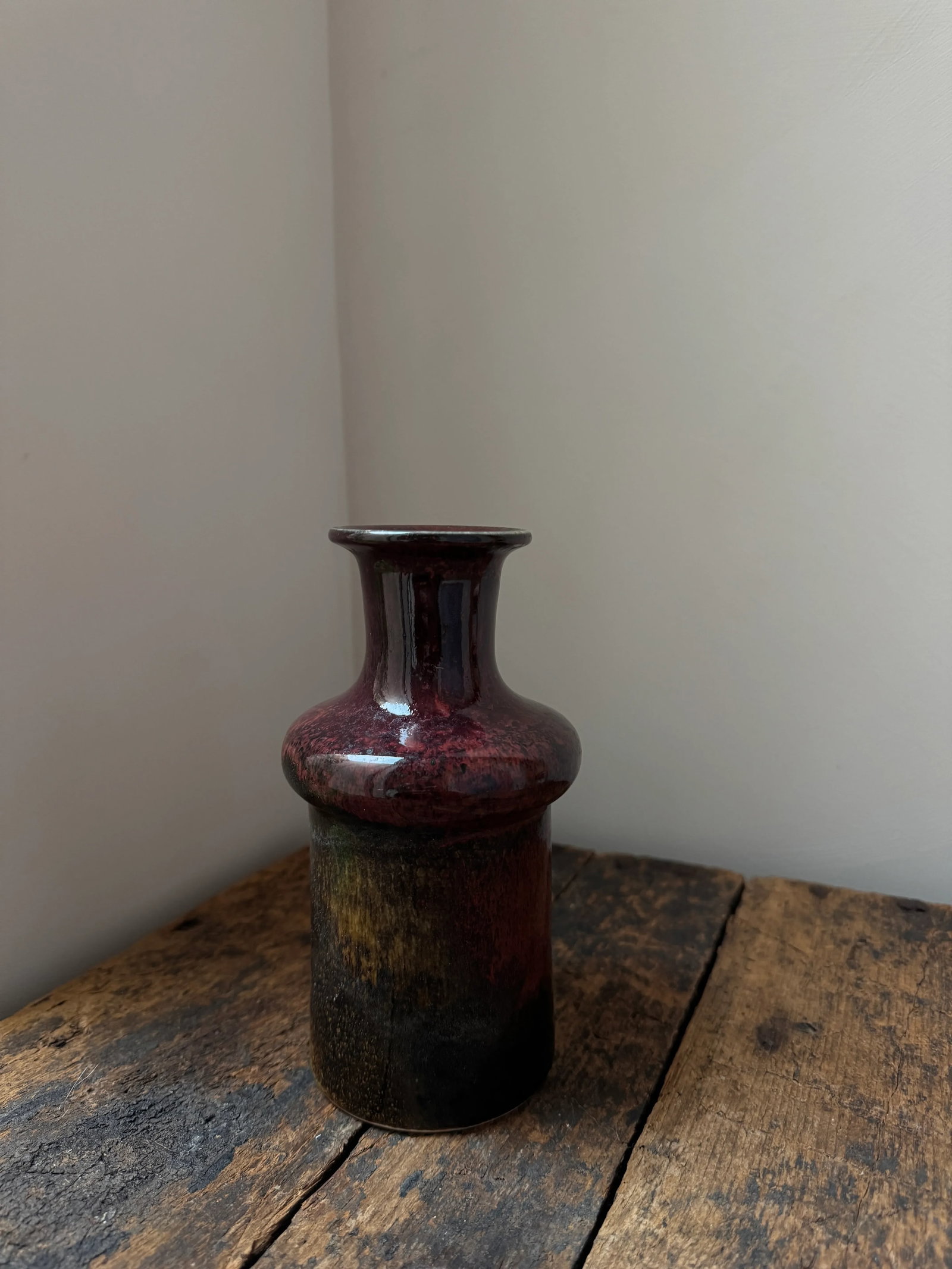 1970s Stoneware Vase by Stig Lindberg for G Ustavsberg - 10