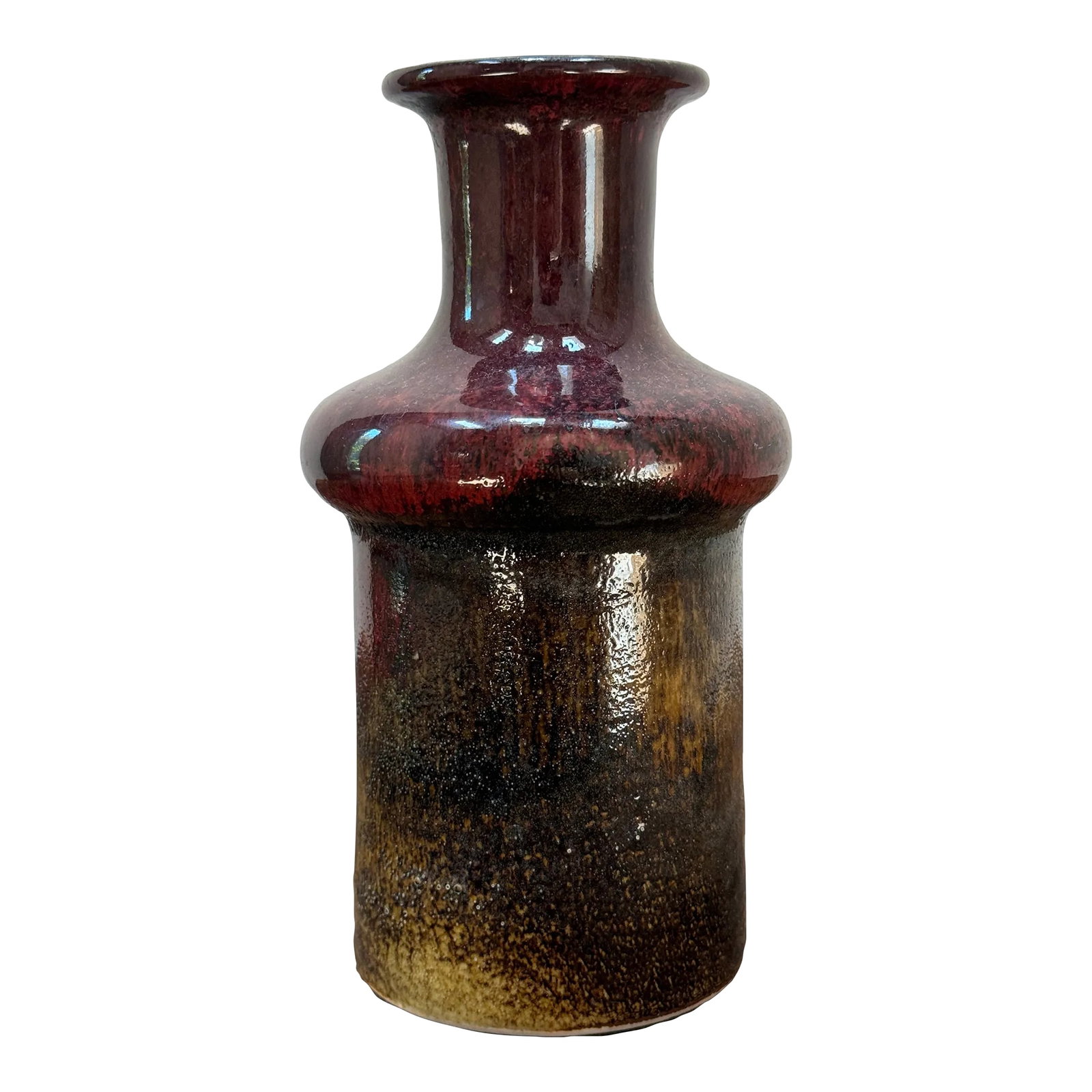 1970s Stoneware Vase by Stig Lindberg for G Ustavsberg (1 of 10)