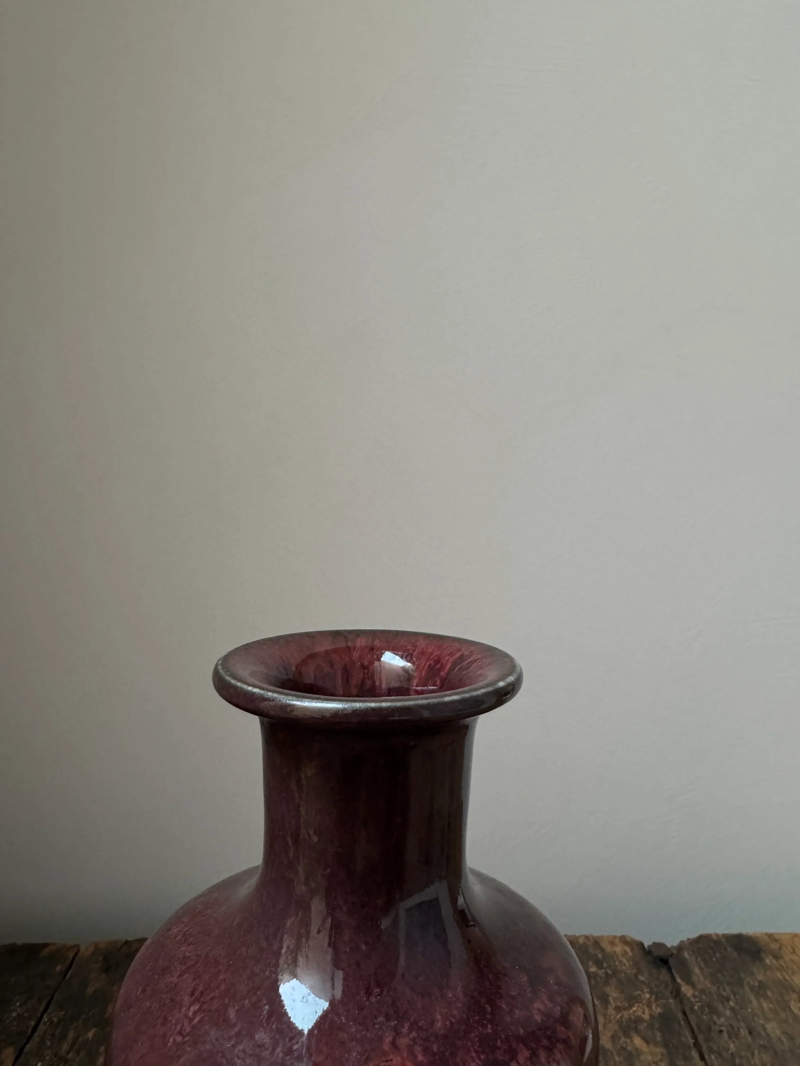 1970s Stoneware Vase by Stig Lindberg for G Ustavsberg - 7