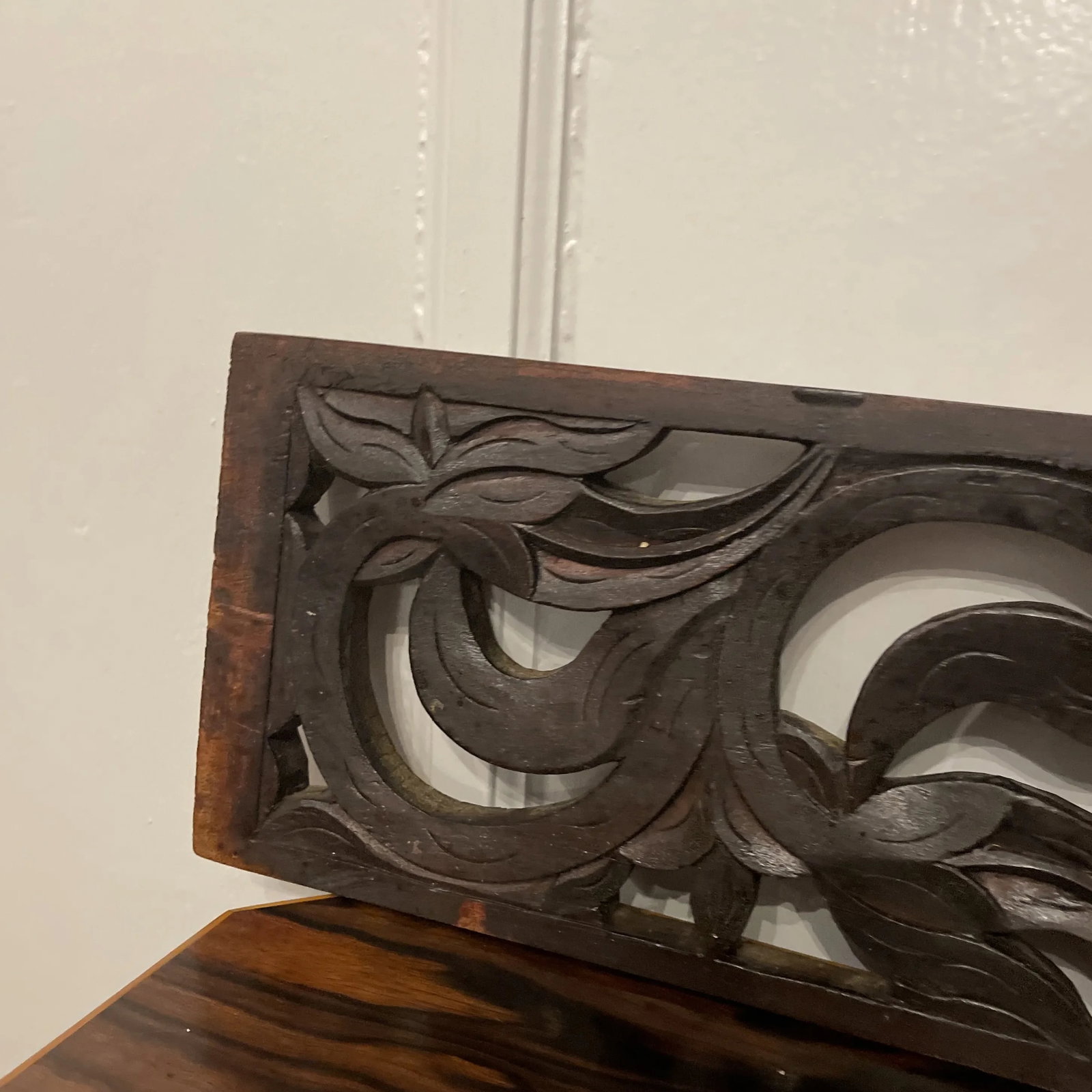 Carved Wood Panel - 3