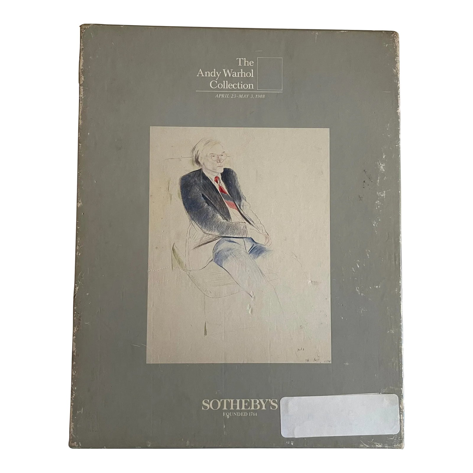 Andy Warhol Collection, Sothebys April / May, 1988: Andy Warhol was one of the great creative geniuses of the second half of the 20th century and was one of the leading figures in the "Pop Art" movement. Here we have the five volume boxed set of