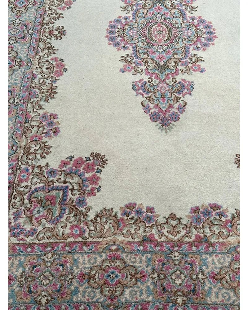 1970s Old Persian Kerman Area Rug 6x9 - 10