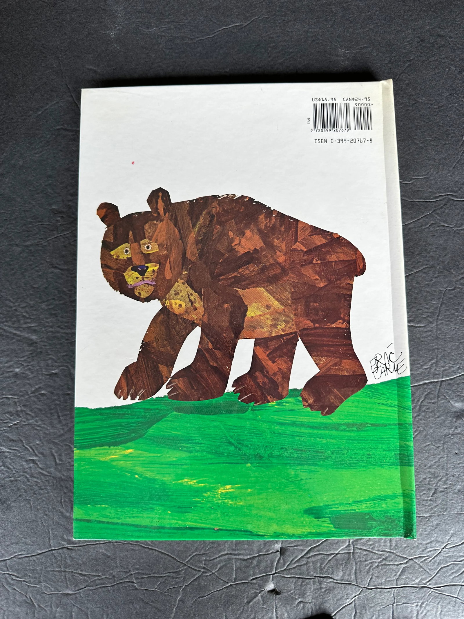 Signed Eric Carle Pop Up Children's Book - 4