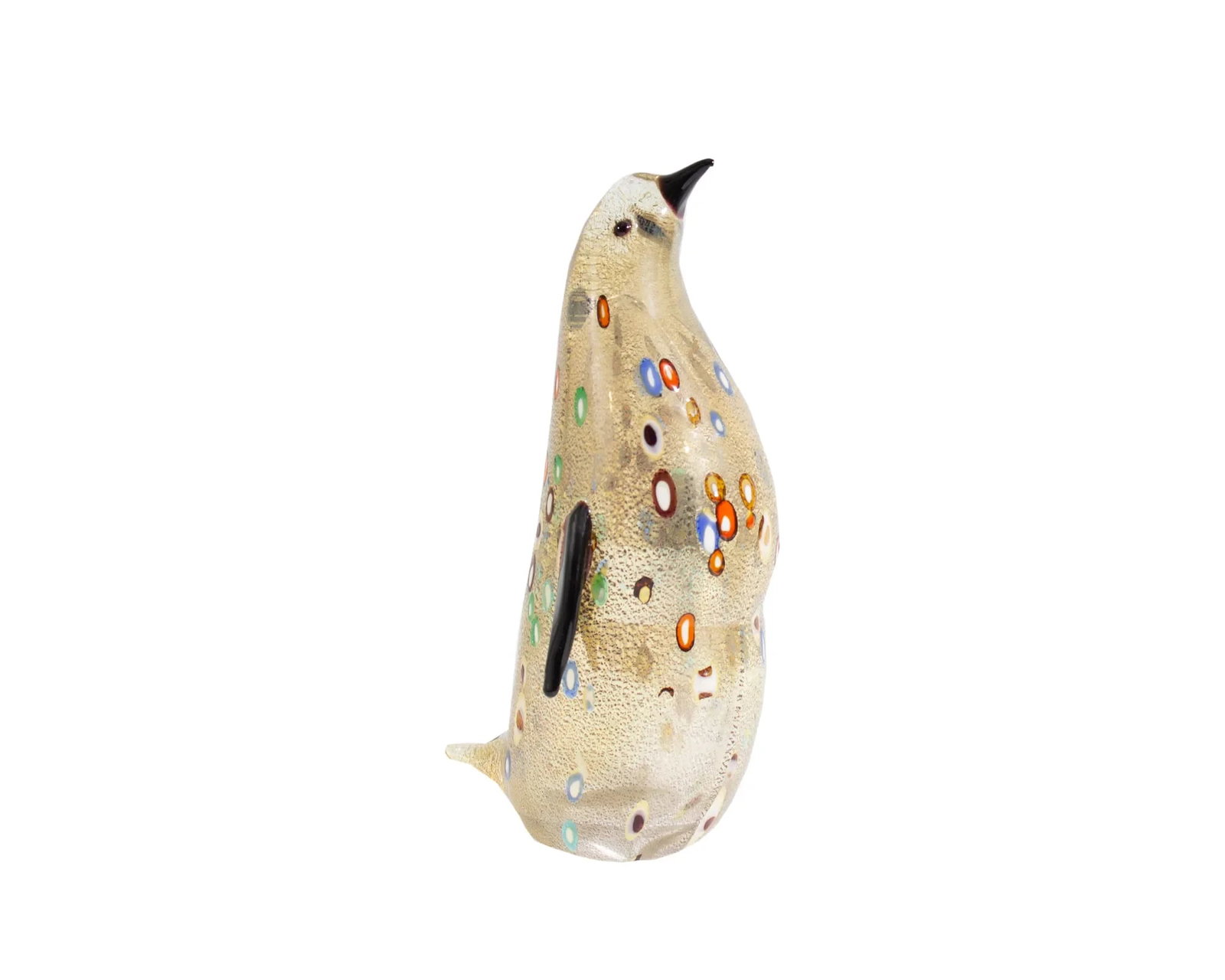 Luigi Mellara Signed Italian Murano Art Glass Penguin - 2