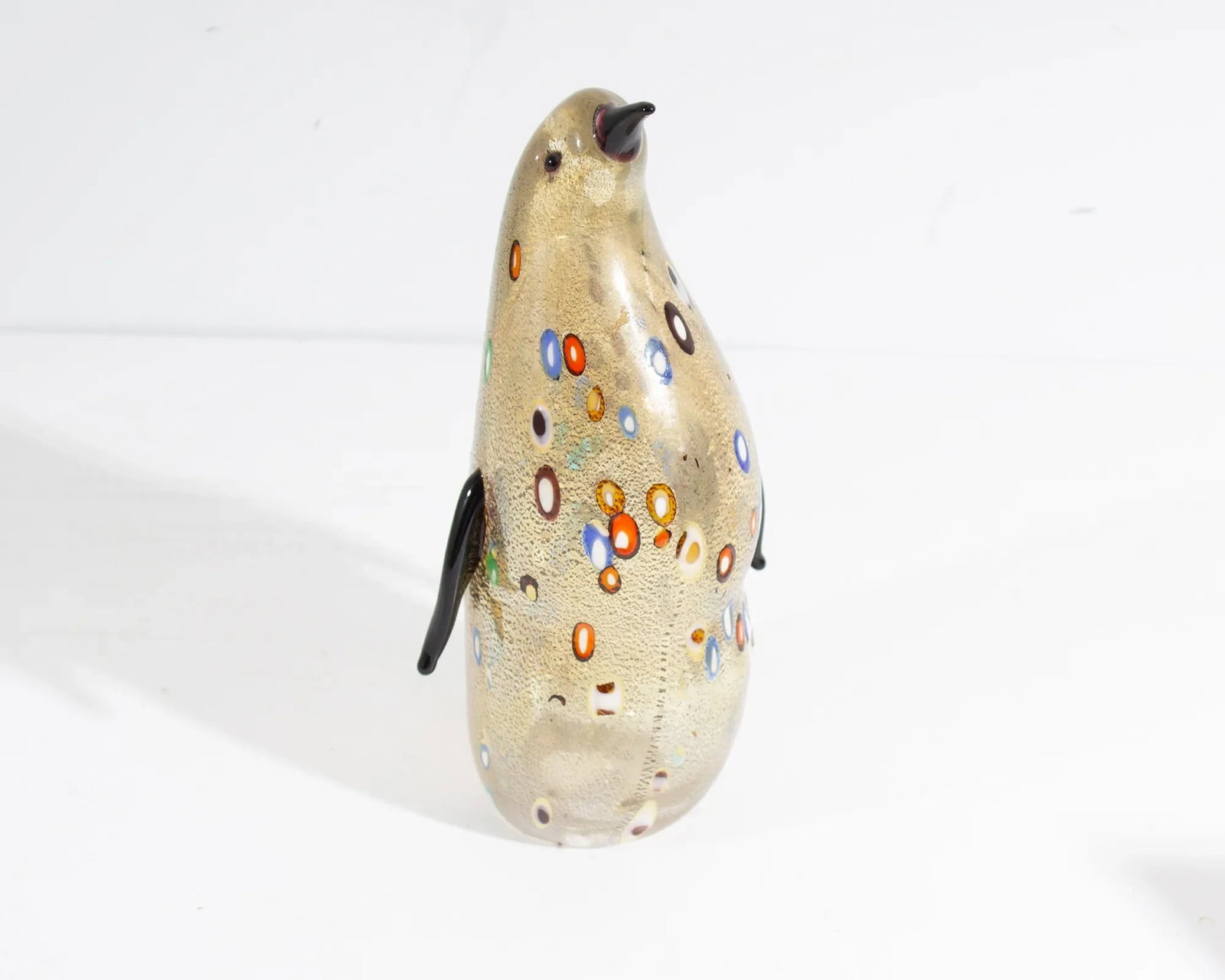 Luigi Mellara Signed Italian Murano Art Glass Penguin - 3