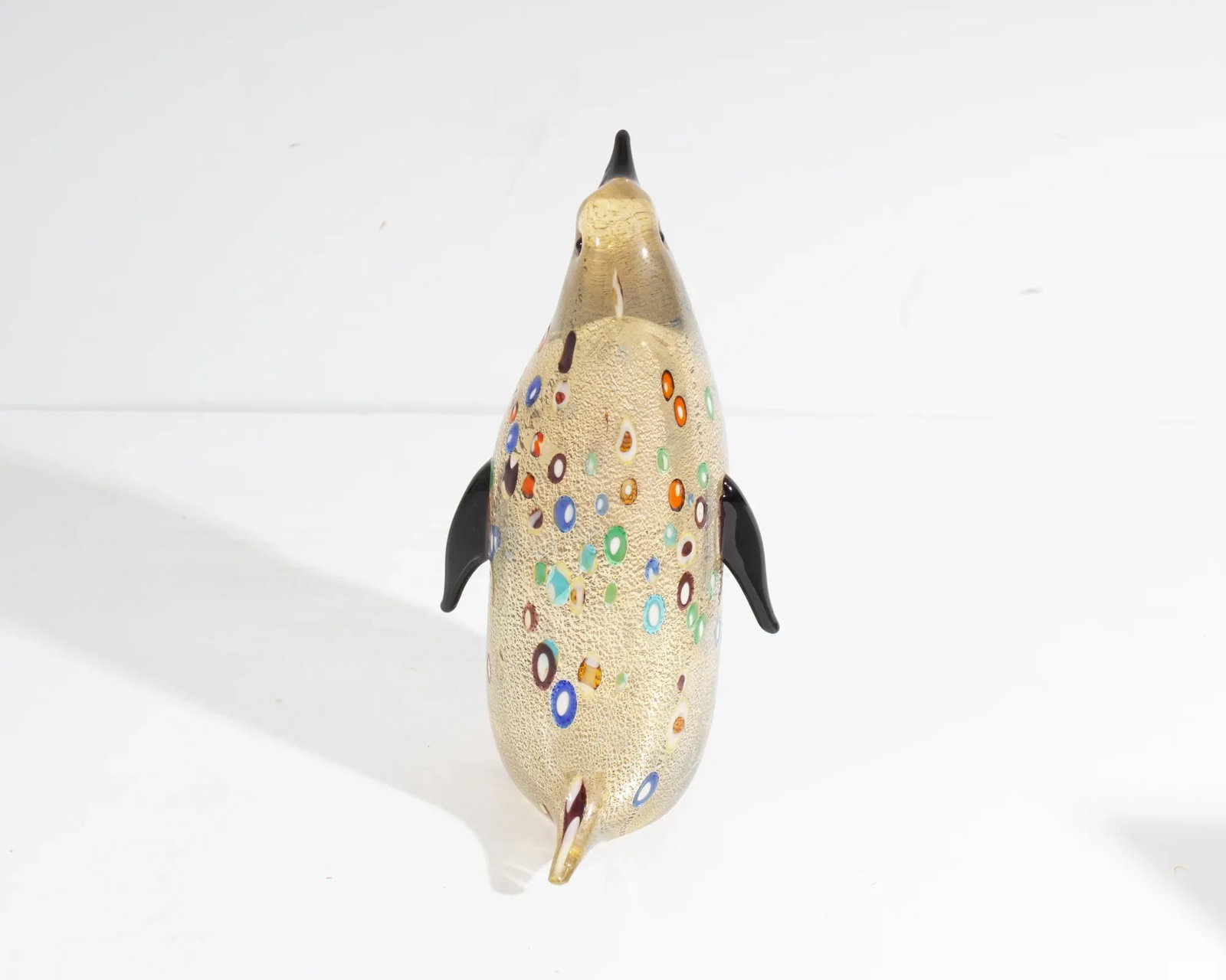 Luigi Mellara Signed Italian Murano Art Glass Penguin - 5
