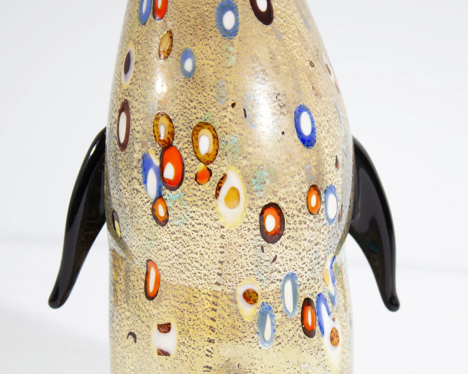 Luigi Mellara Signed Italian Murano Art Glass Penguin - 7
