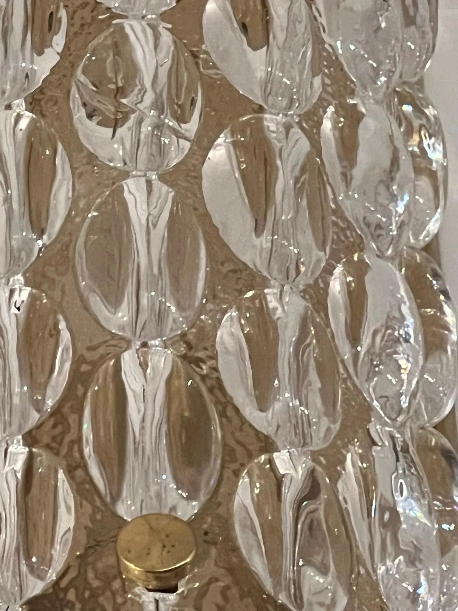 Pair of Carl Fagerland Orrefors Crystal Wall Lights - 4