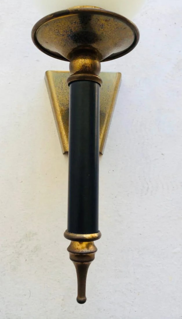 Pair of 1950a French Regency Sconces - 10