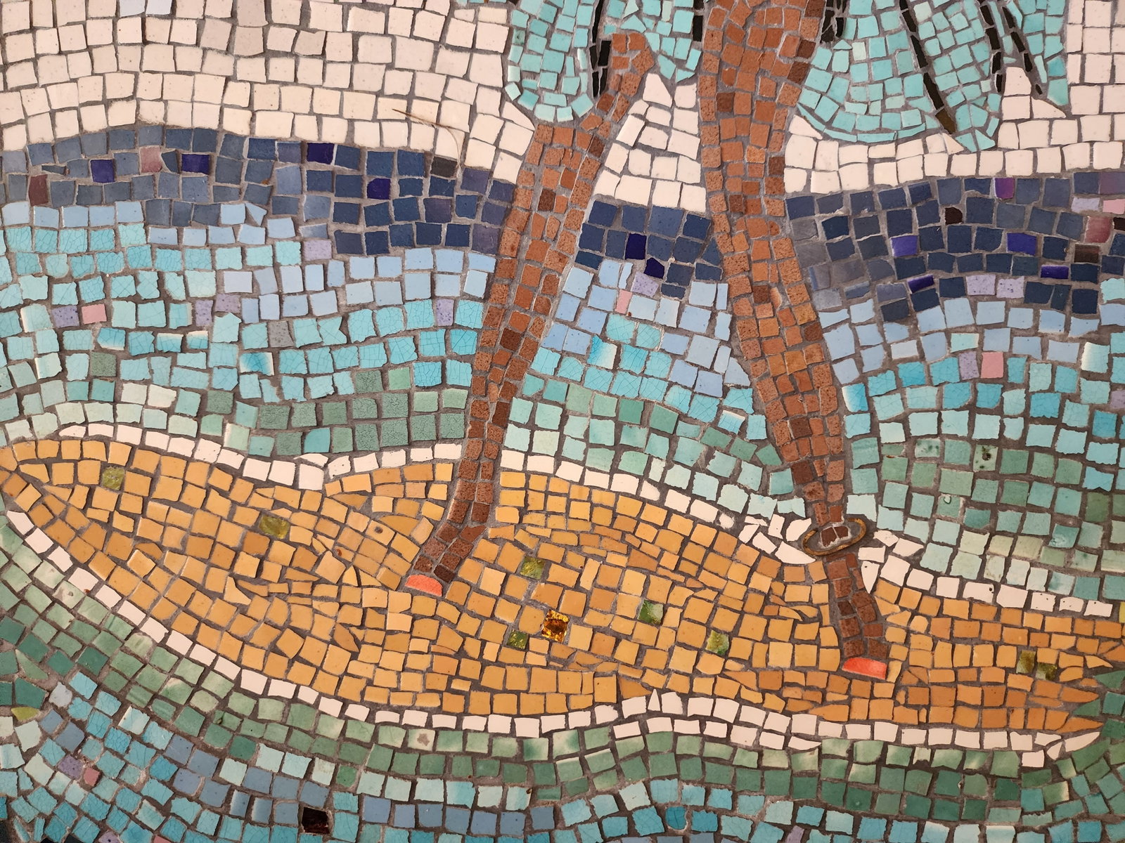 1960s Modernist Caribbean Mosaic Wall Art - Set of 2 - 10