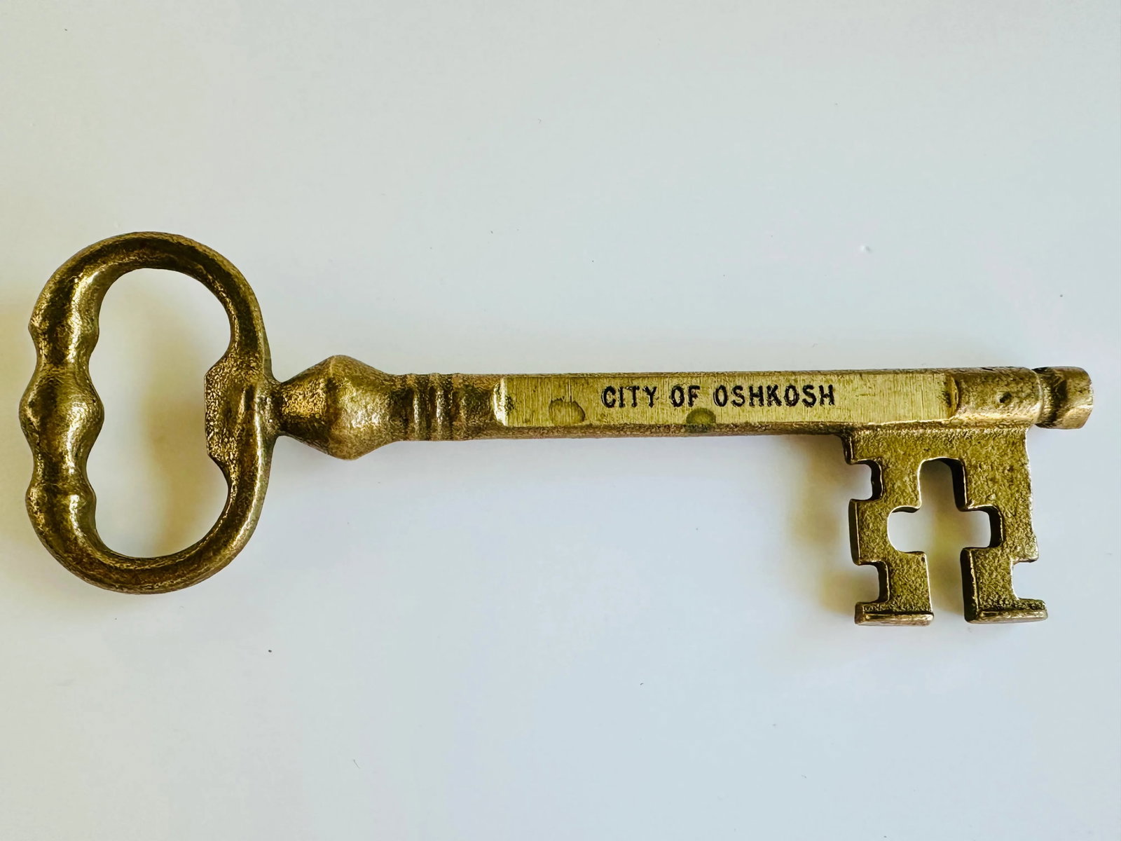 Vintage Keys to the Midwest Brass Skeleton Key Bottle Openers - Set of 3 - 3