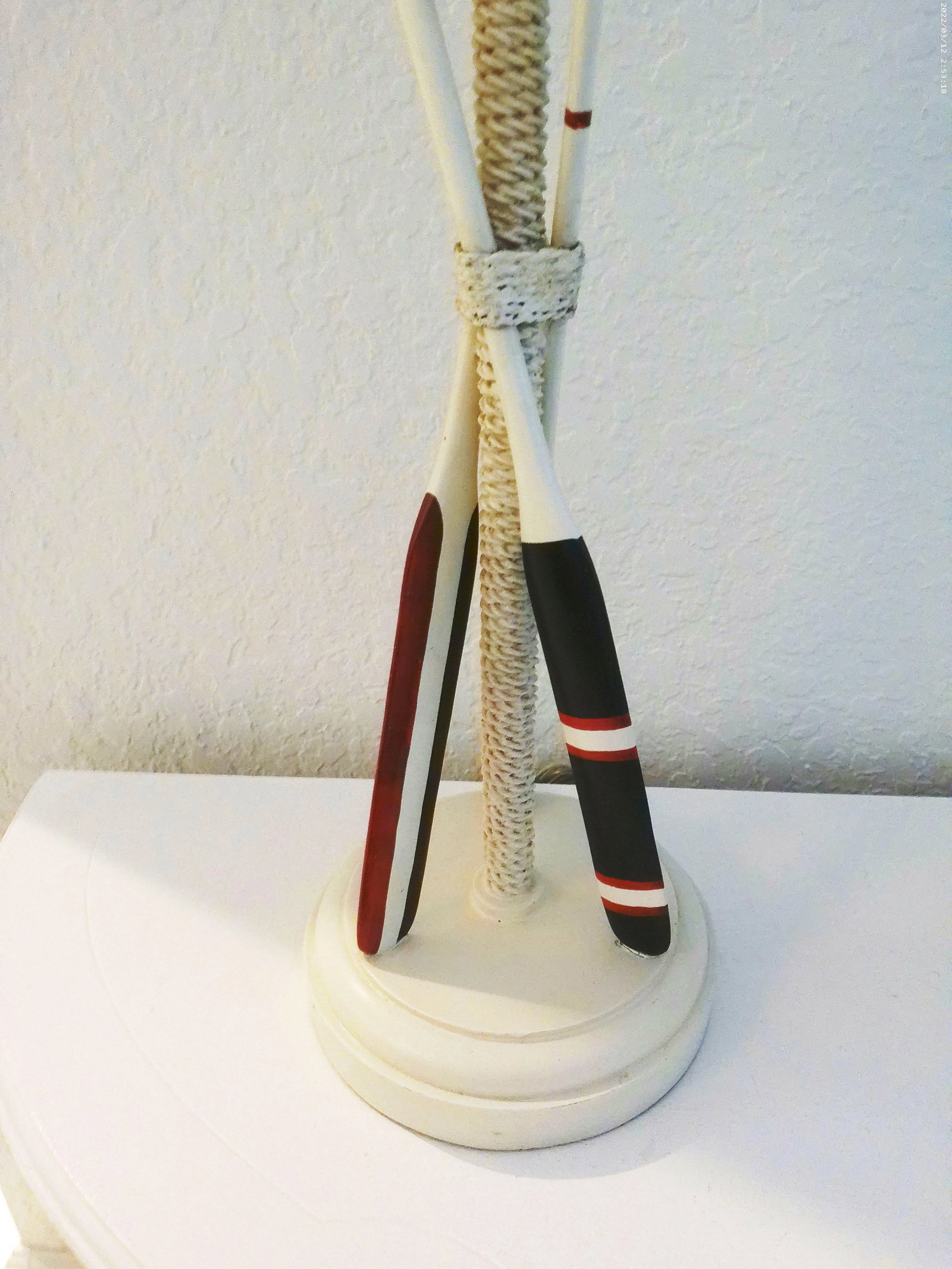 Coastal Boat Oar Table Lamp - 3