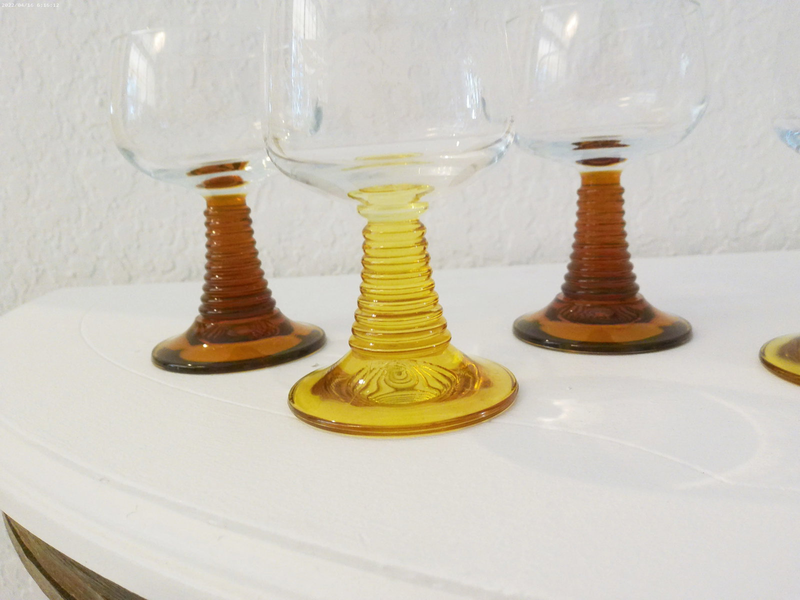 1970s Beehive Roemer Wine Glasses, S/4 - 2