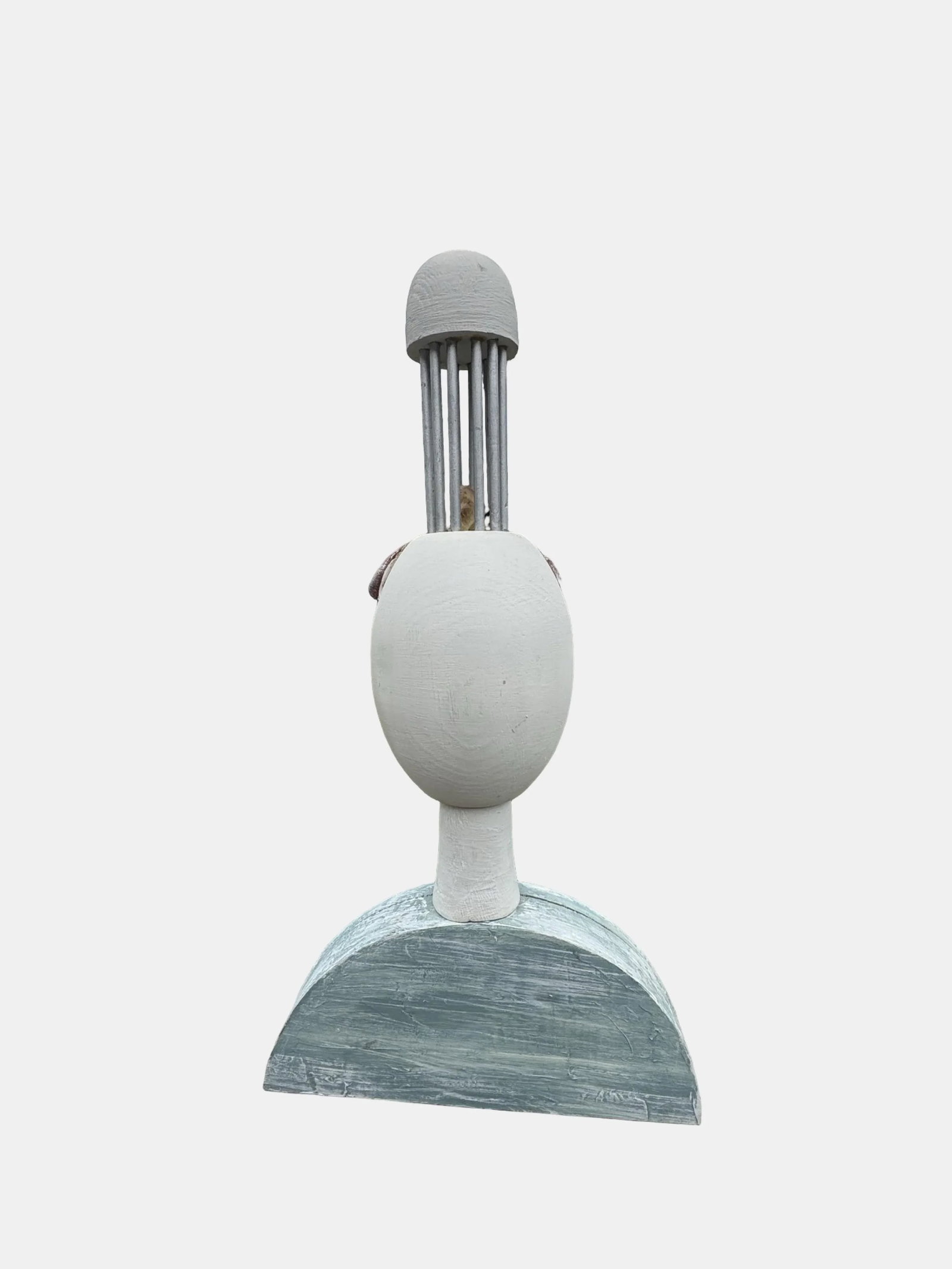 Folk Art Head Bust - 3