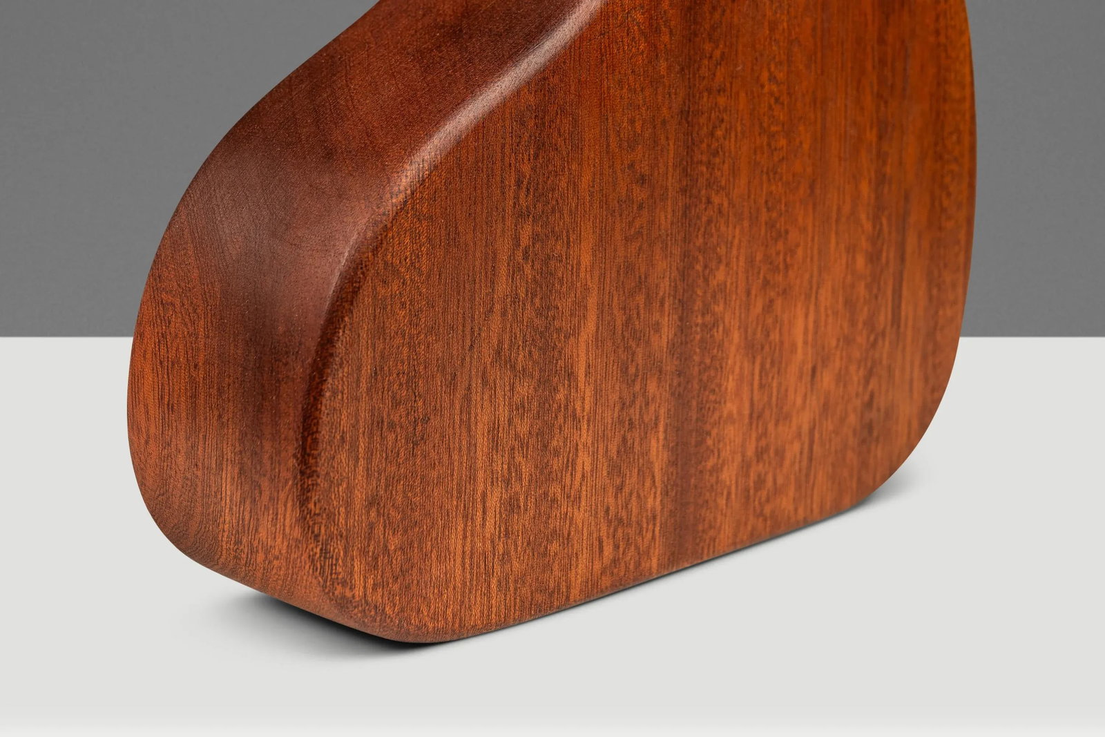 Set of 3 Organic Modern Bud-Propagation Vases Carved in Solid African Sapele by Mark Leblanc for Leb - 11