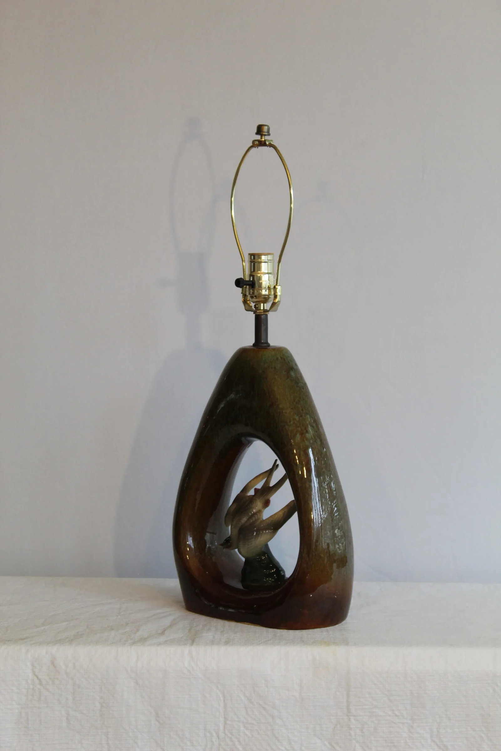 Fifties California Sculptural Table Lamp. - 2