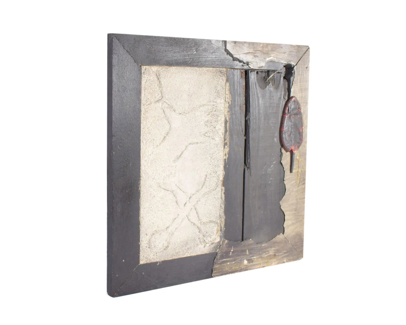 Found Object Wall Assemblage Signed by James Spencer Russell - 2