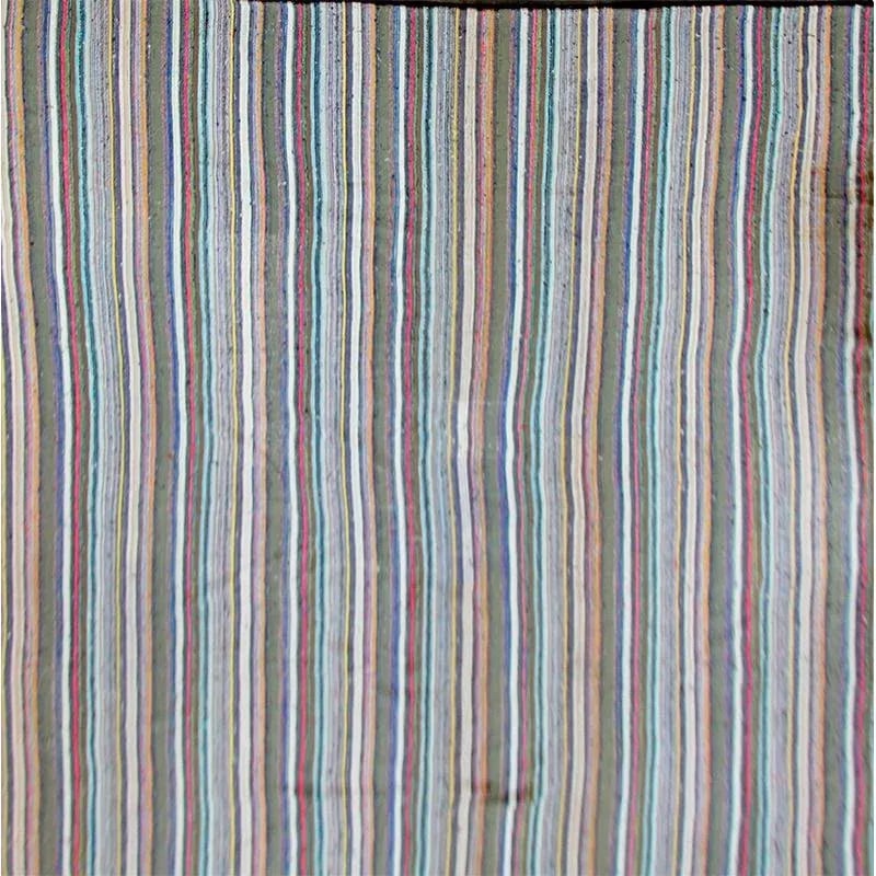 1980s Vintage Handwoven Scandinavian Style Kilim Area Rug - 8'6'' * 12'3'' - 2