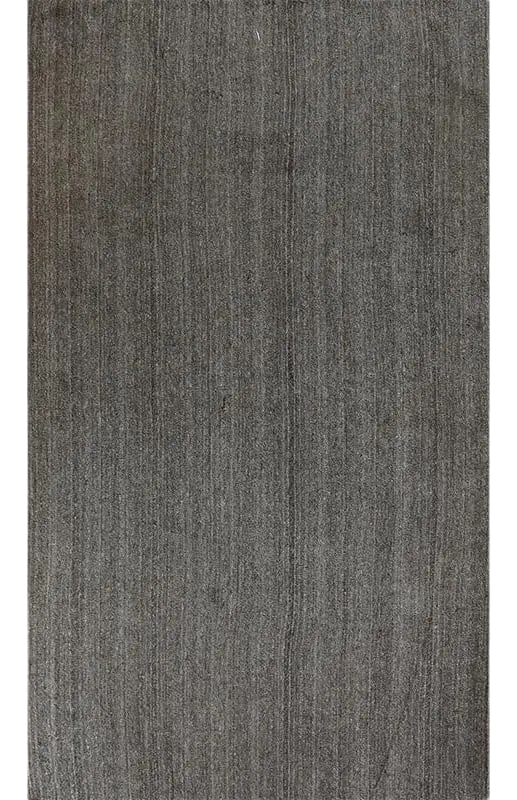 1970s Vintage Flatweave Kilim Area Rug 6x11: This vintage old Persian Kilim area rug features a beautiful gray, beige, and brown striped design. Created from a natural wool on a durable cotton foundation by the talented artisans. Condition: