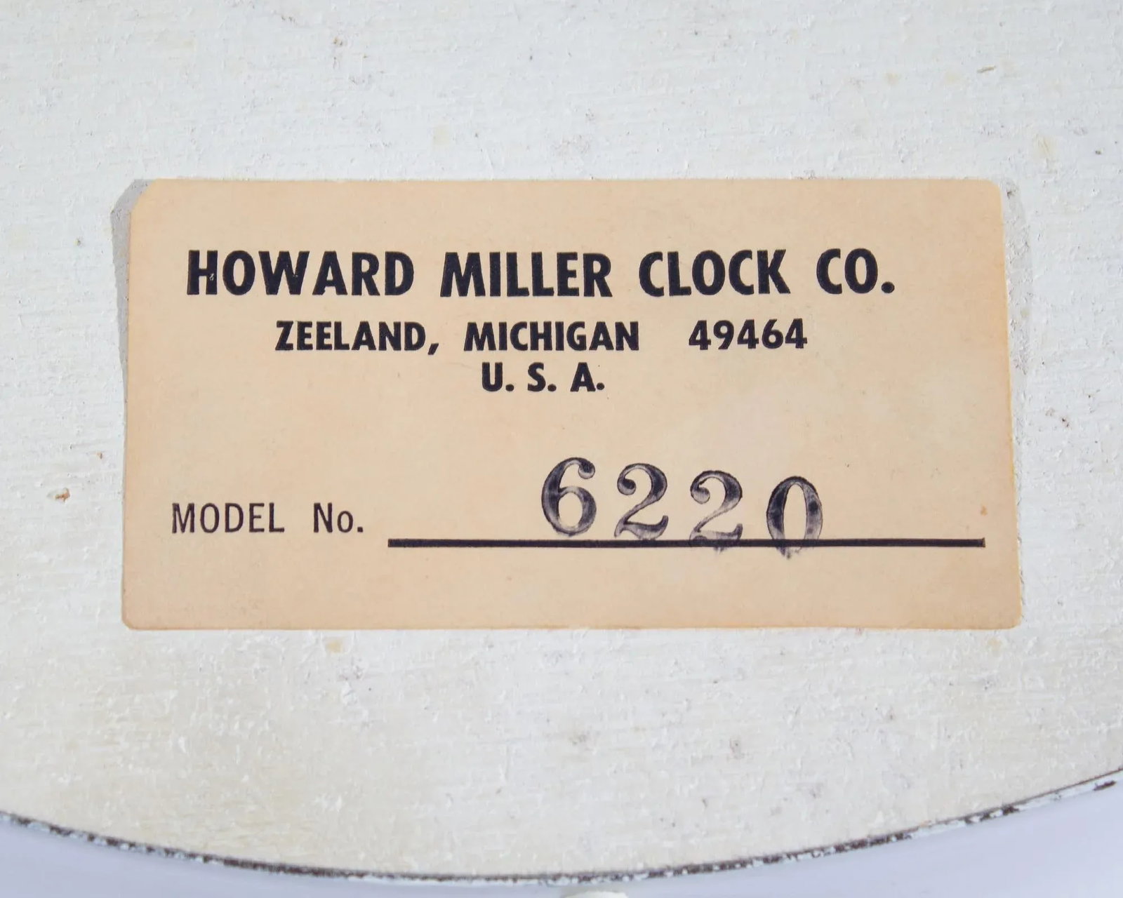 Jerry Sarapochiello George Nelson Howard Miller 6220 Institutional Division Wall Clock - 10