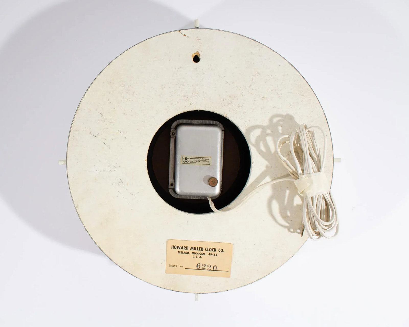 Jerry Sarapochiello George Nelson Howard Miller 6220 Institutional Division Wall Clock - 7