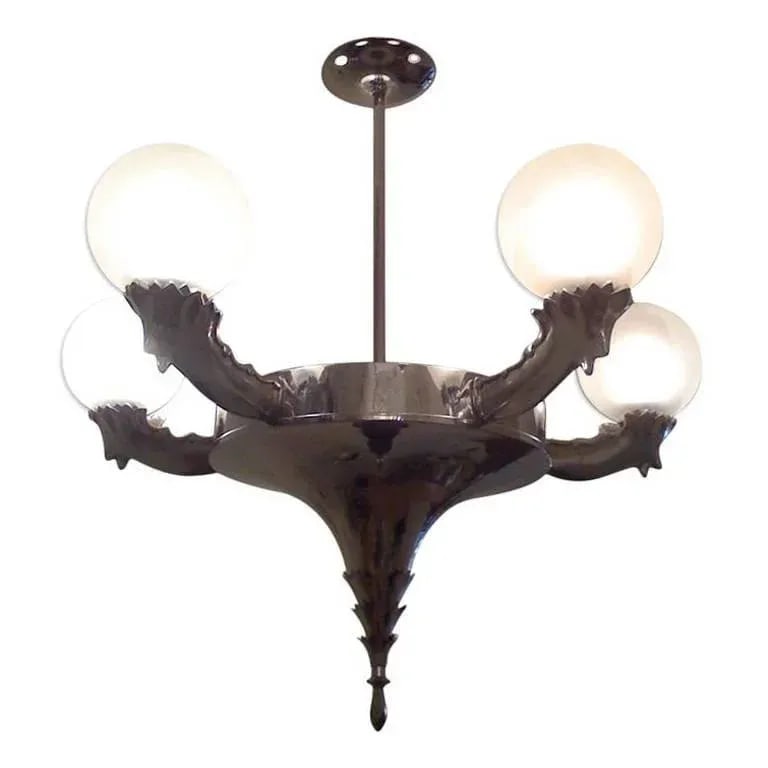 Austrian Secessionist Chandelier - 11