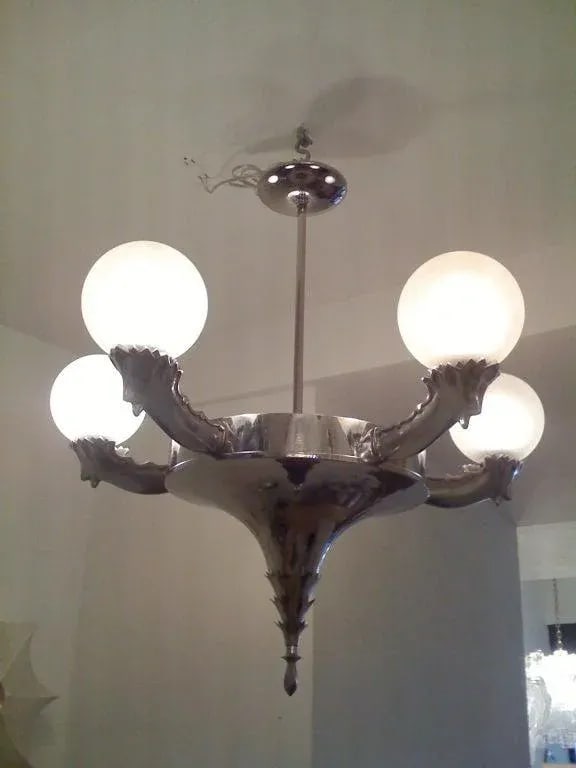 Austrian Secessionist Chandelier - 2