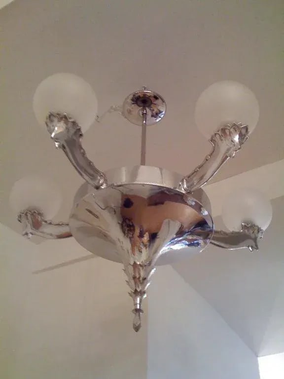 Austrian Secessionist Chandelier - 7