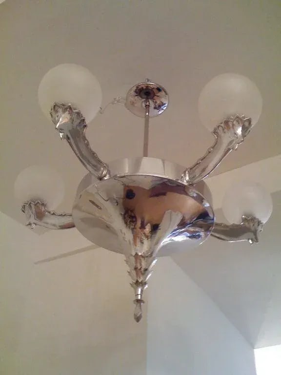 Austrian Secessionist Chandelier - 8