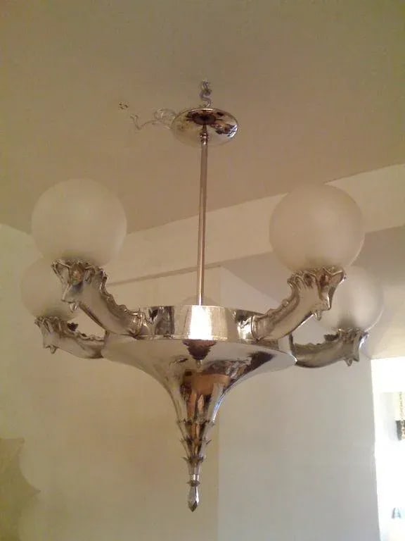 Austrian Secessionist Chandelier - 9