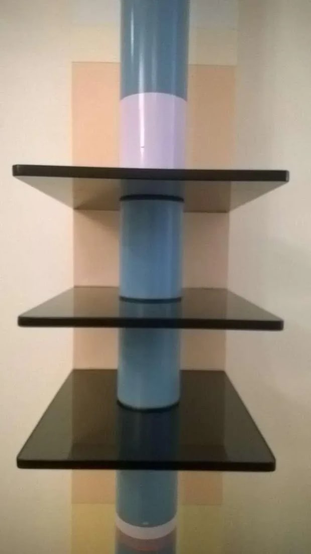 1980s Sculptural Rocket Shaped Floor Lamp - 4
