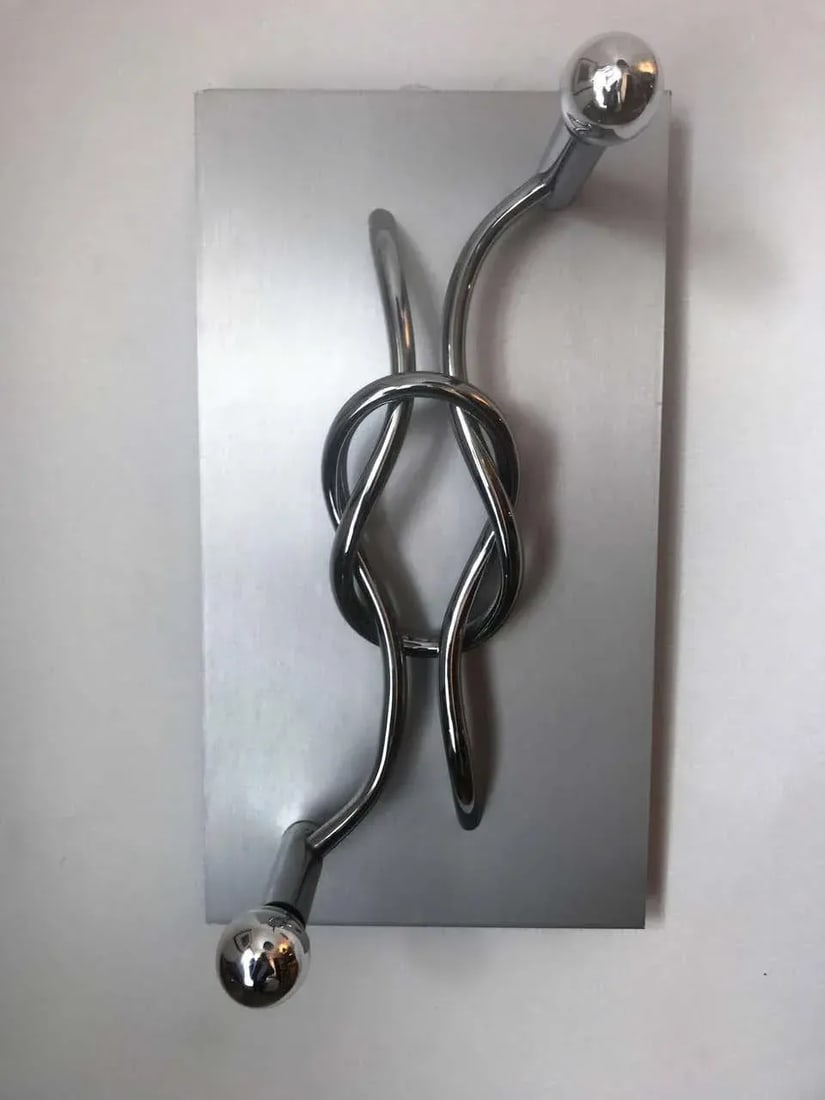 1970s Sculptural Missaglia for Giocomo Benevelli Italian Wall Lights - a Pair - 2