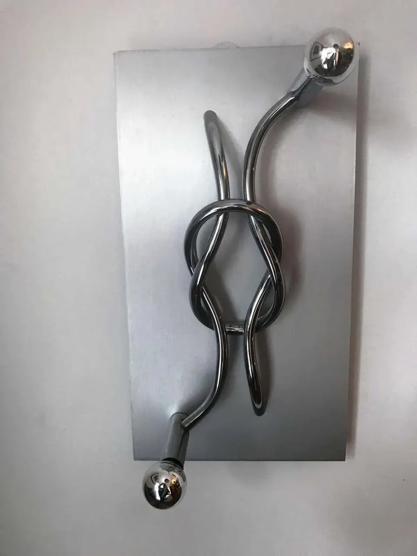 1970s Sculptural Missaglia for Giocomo Benevelli Italian Wall Lights - a Pair - 3
