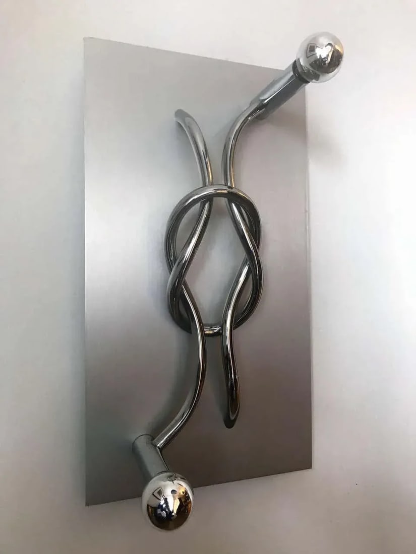1970s Sculptural Missaglia for Giocomo Benevelli Italian Wall Lights - a Pair - 8