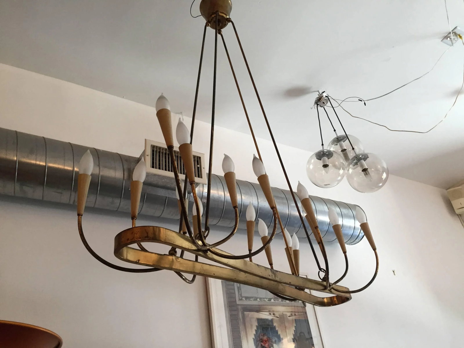 Grand Italian 1940s Chandelier - 2