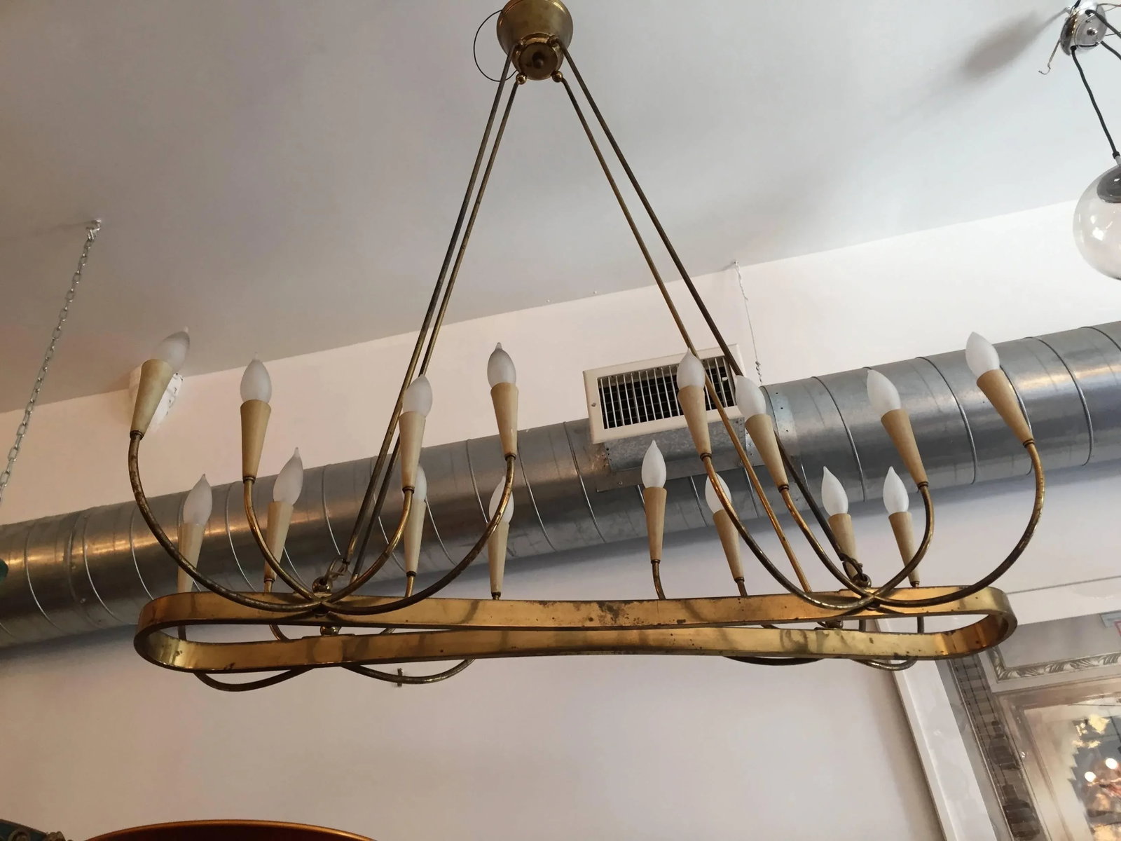 Grand Italian 1940s Chandelier - 3