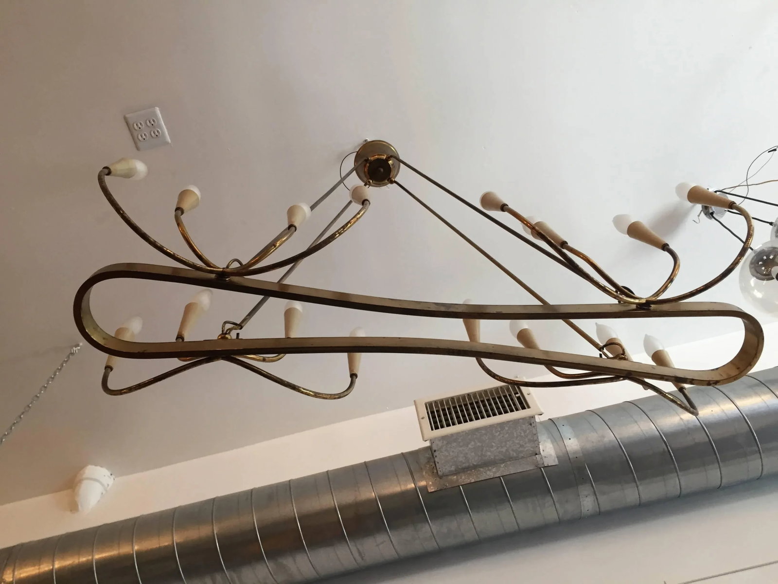 Grand Italian 1940s Chandelier - 4